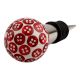 Red Button Wine Stopper (Pack Of One Piece)